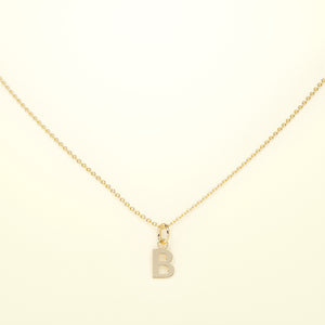 PURE Letters - 14K Gold - FENA daily Jewellery