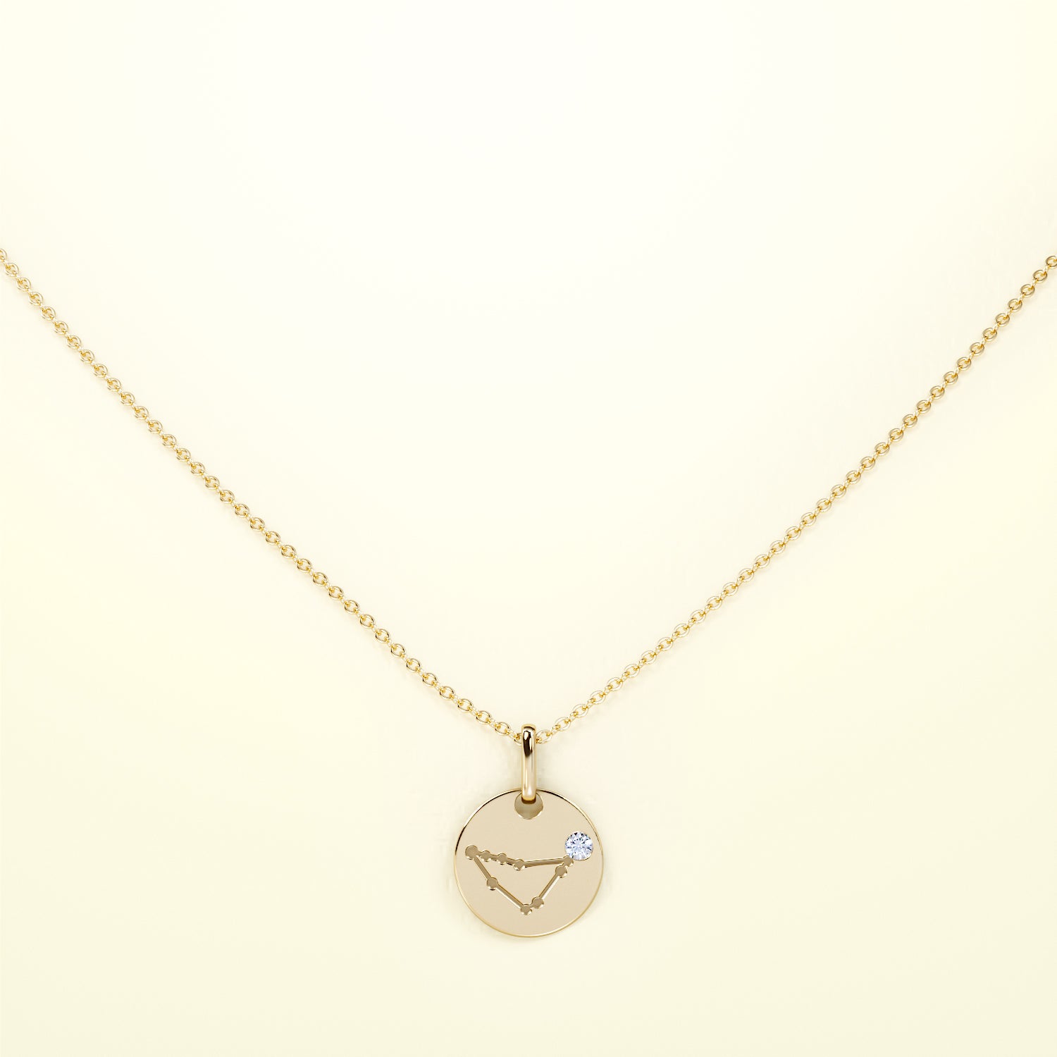 PURE Zodiac Steinbock - 14K Gold - FENA daily Jewellery
