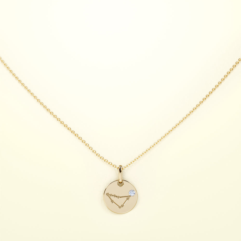 PURE Zodiac Steinbock - 14K Gold - FENA daily Jewellery