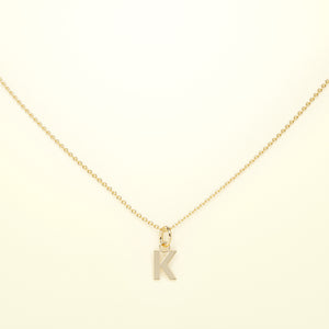 PURE Letters - 14K Gold - FENA daily Jewellery