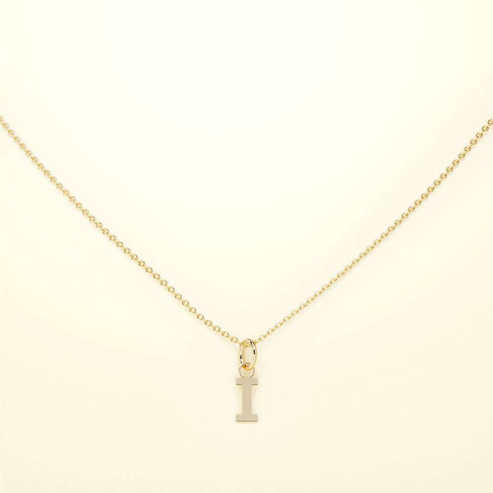 PURE Letters ohne Kette - 14K Gold