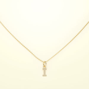 PURE Letters ohne Kette - 14K Gold
