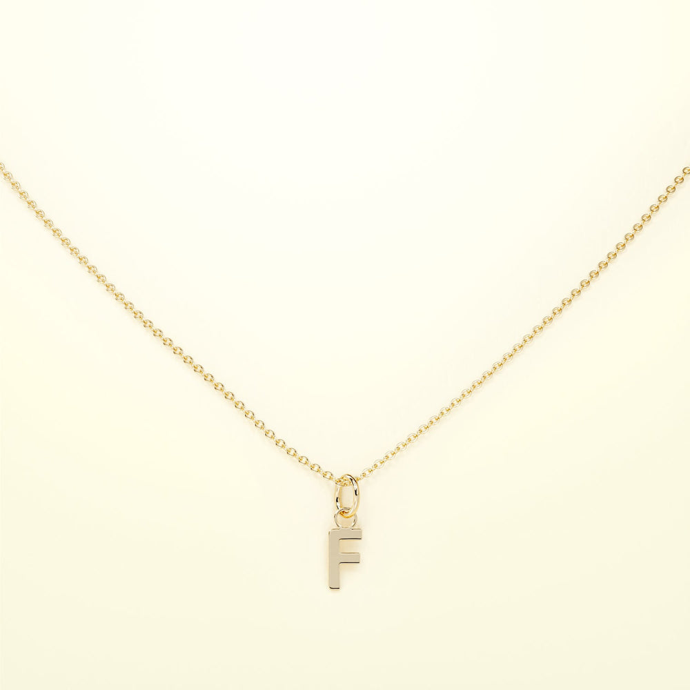 PURE Letters ohne Kette - 14K Gold