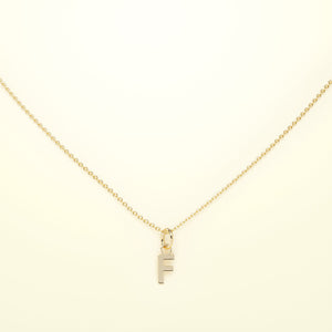 PURE Letters ohne Kette - 14K Gold