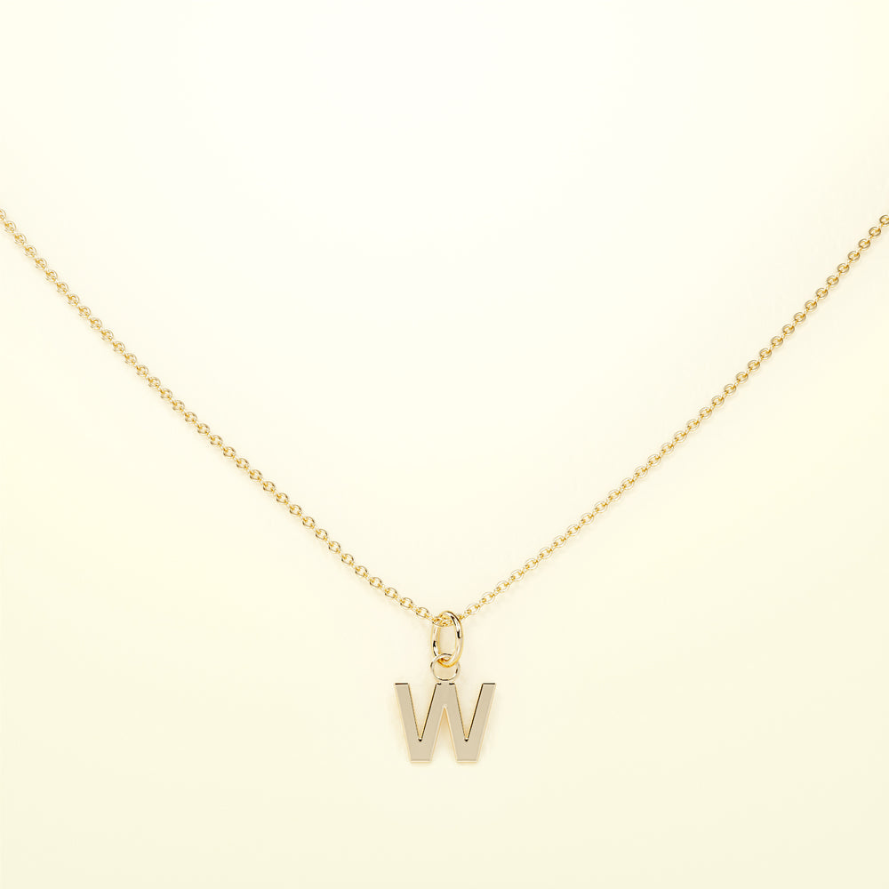 PURE Letters - 14K Gold - FENA daily Jewellery
