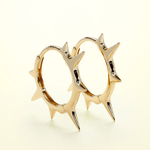 PURE Rockstar Hoops - 18K Gold - FENA daily Jewellery