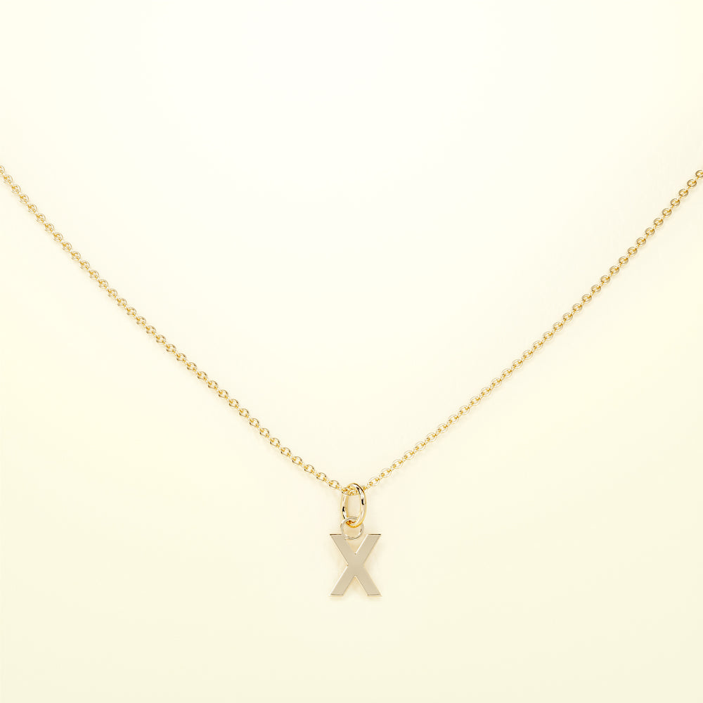 PURE Letters - 14K Gold - FENA daily Jewellery