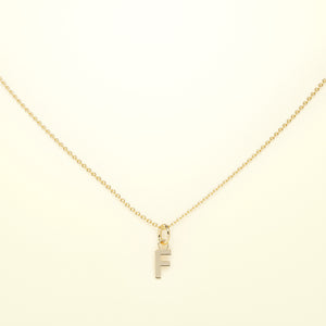 PURE Letters - 14K Gold - FENA daily Jewellery