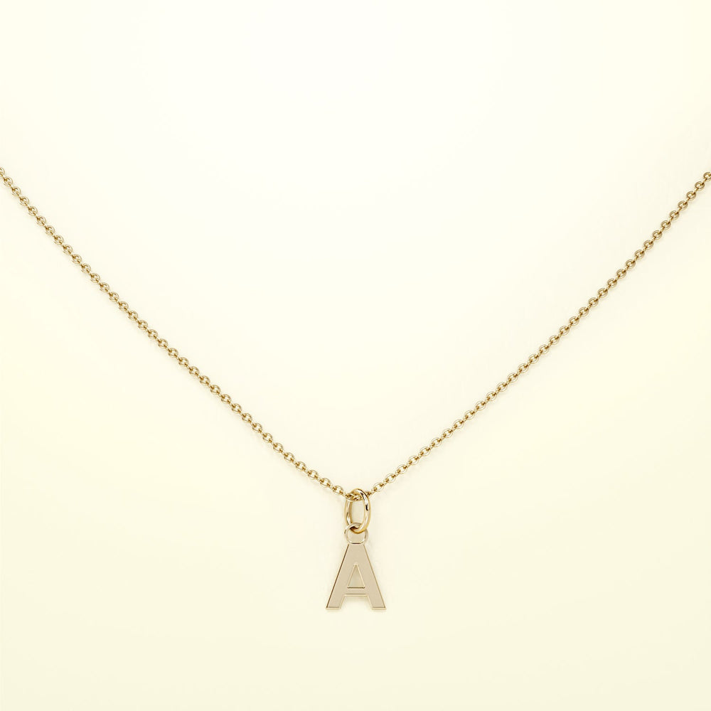 PURE Letters ohne Kette - 14K Gold