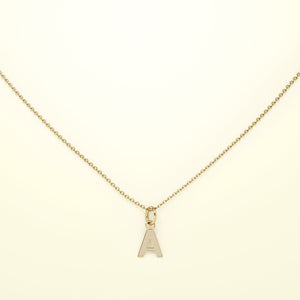 PURE Letters ohne Kette - 14K Gold