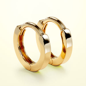 PURE Hoops small - 14K Gold