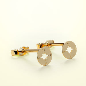PURE Kompass - 14K Gold - FENA daily Jewellery