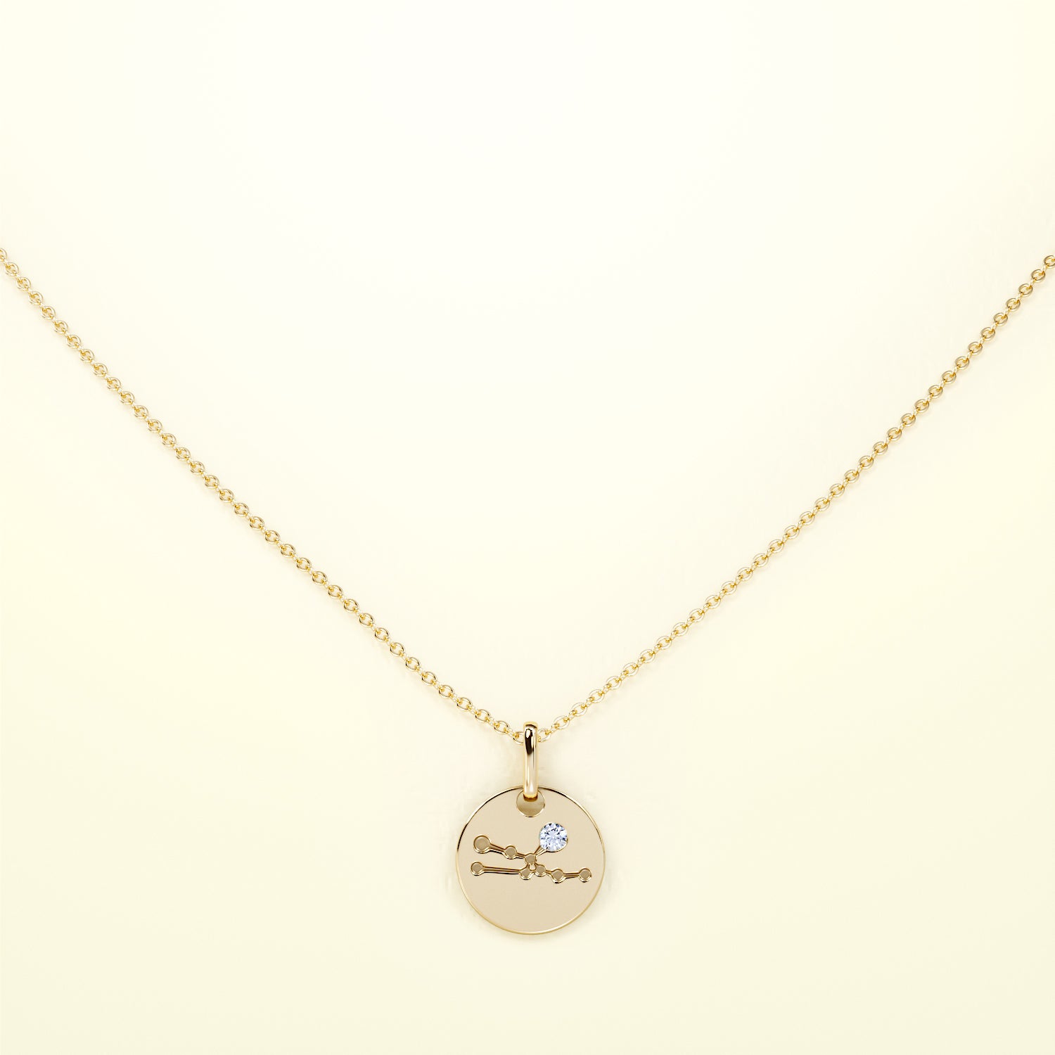 PURE Zodiac Stier - 14K Gold - FENA daily Jewellery