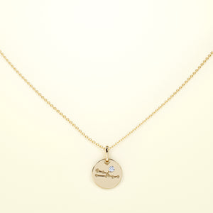 PURE Zodiac Stier - 14K Gold - FENA daily Jewellery