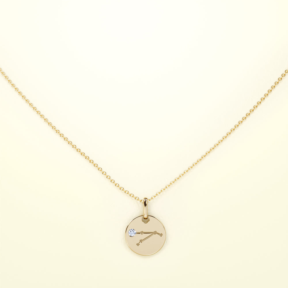 PURE Zodiac Widder - 14K Gold - FENA daily Jewellery