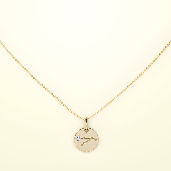 PURE Zodiac Widder - 14K Gold - FENA daily Jewellery