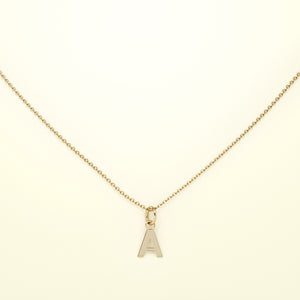 PURE Letters - 14K Gold - FENA daily Jewellery