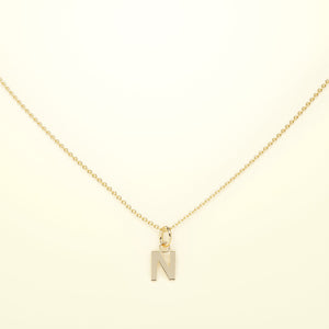 PURE Letters ohne Kette - 14K Gold