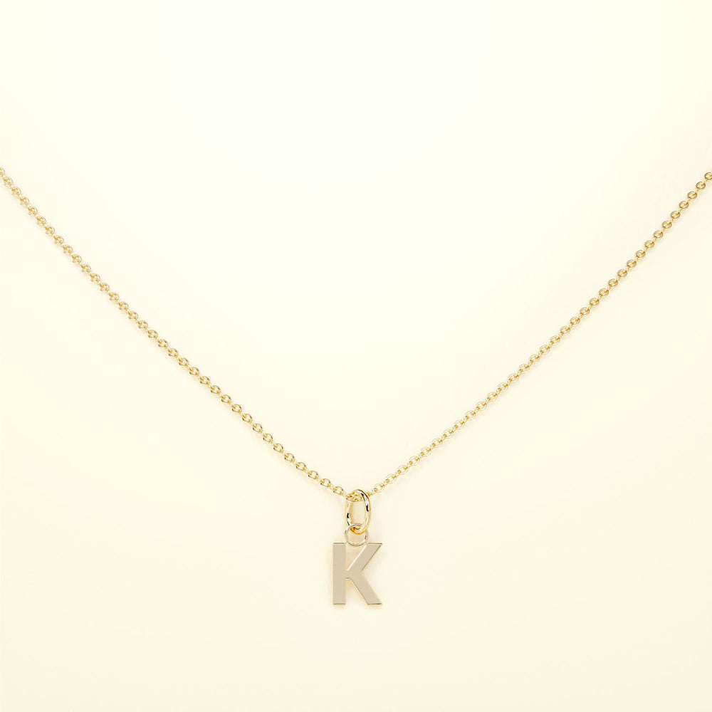 PURE Letters ohne Kette - 14K Gold