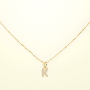 PURE Letters ohne Kette - 14K Gold