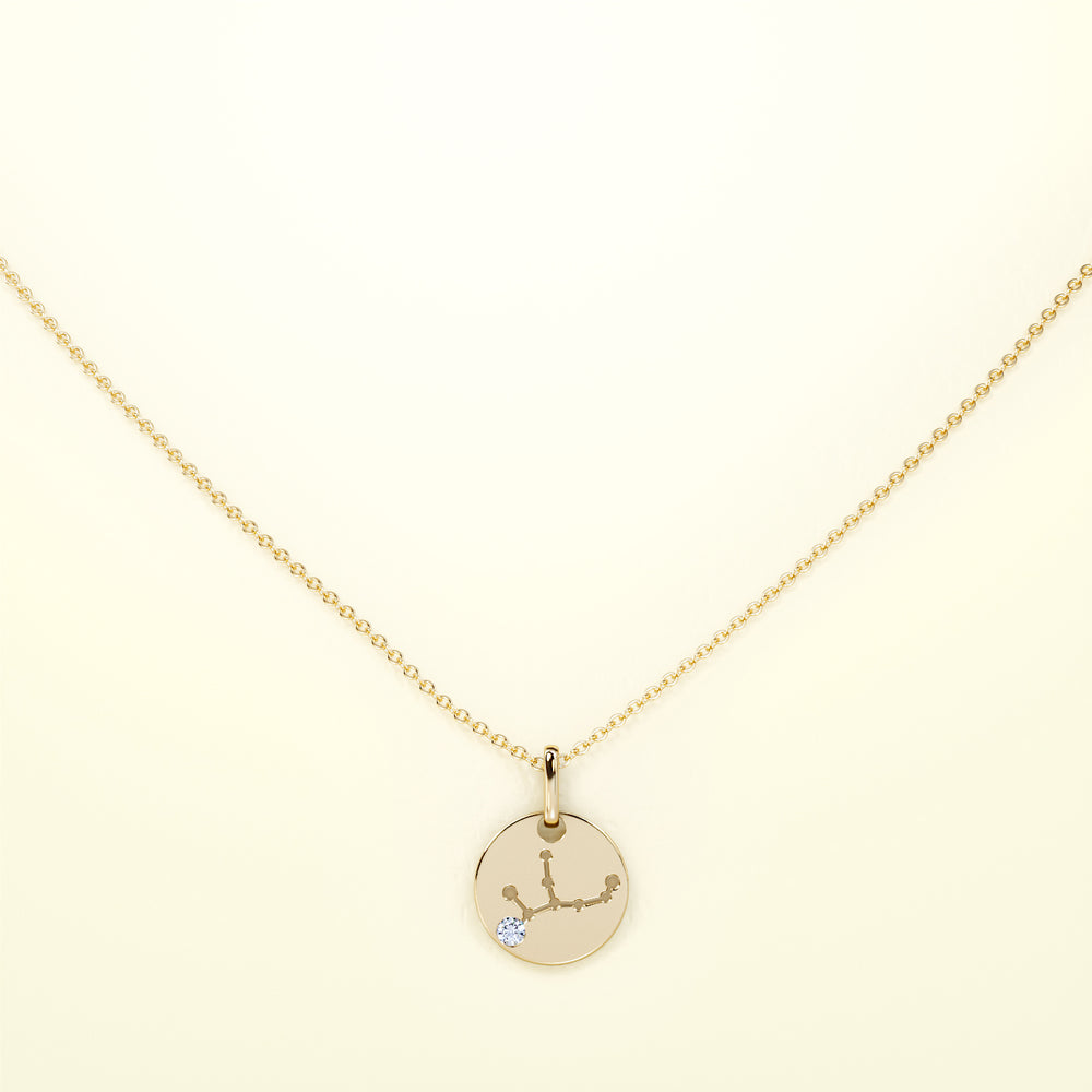 PURE Zodiac Jungfrau - 14K Gold