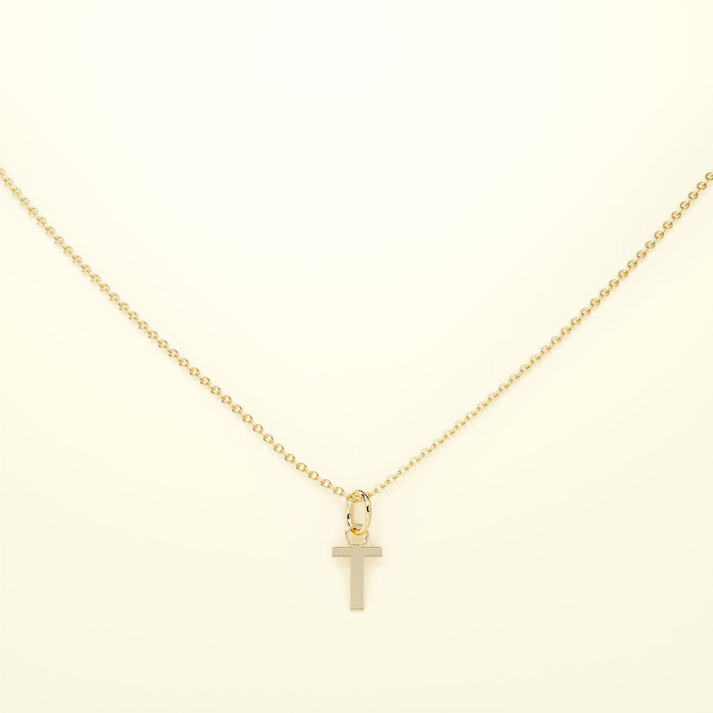 PURE Letters ohne Kette - 14K Gold