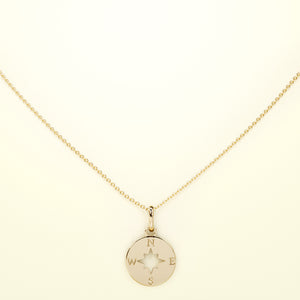 PURE Kompass - 14K Gold - FENA daily Jewellery