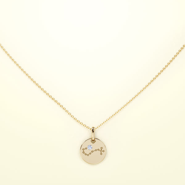 PURE Zodiac Skorpion - 14K Gold - FENA daily Jewellery