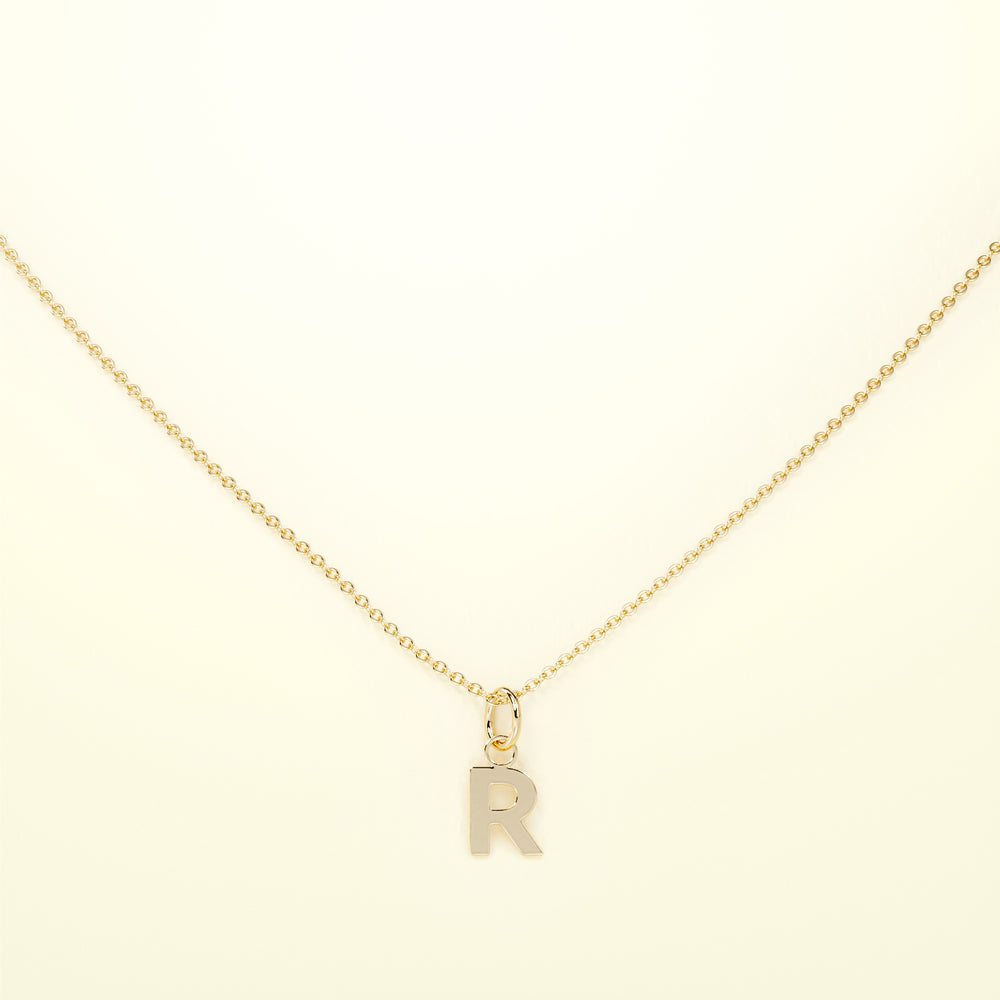 PURE Letters - 14K Gold - FENA daily Jewellery