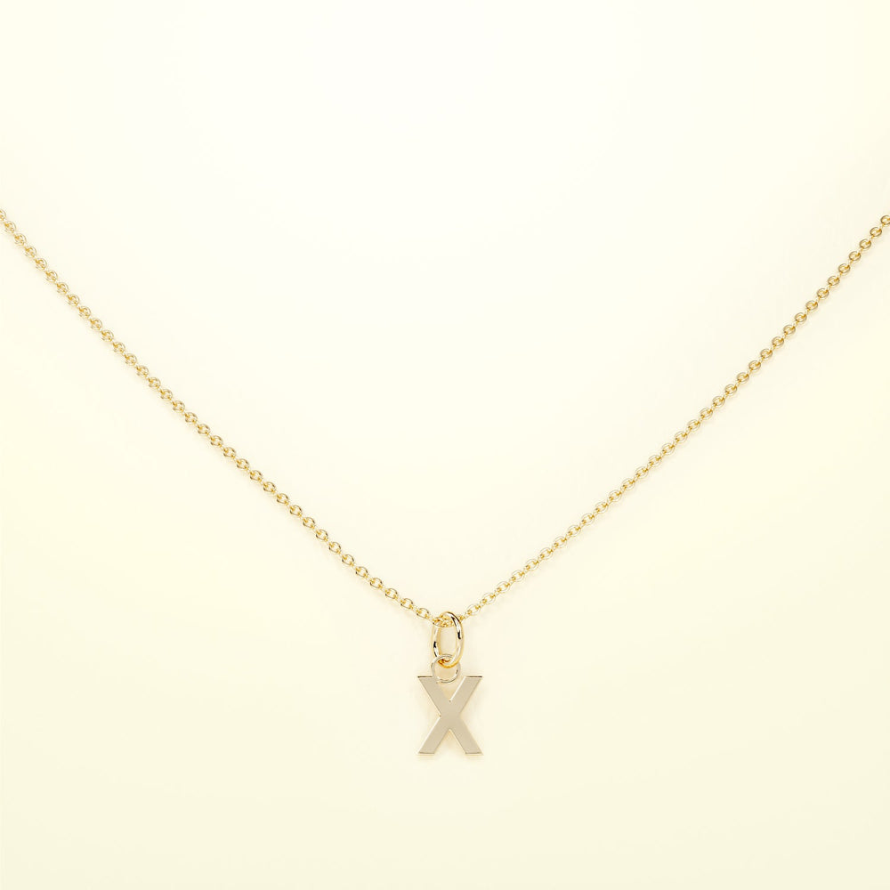 PURE Letters ohne Kette - 14K Gold