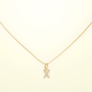 PURE Letters ohne Kette - 14K Gold