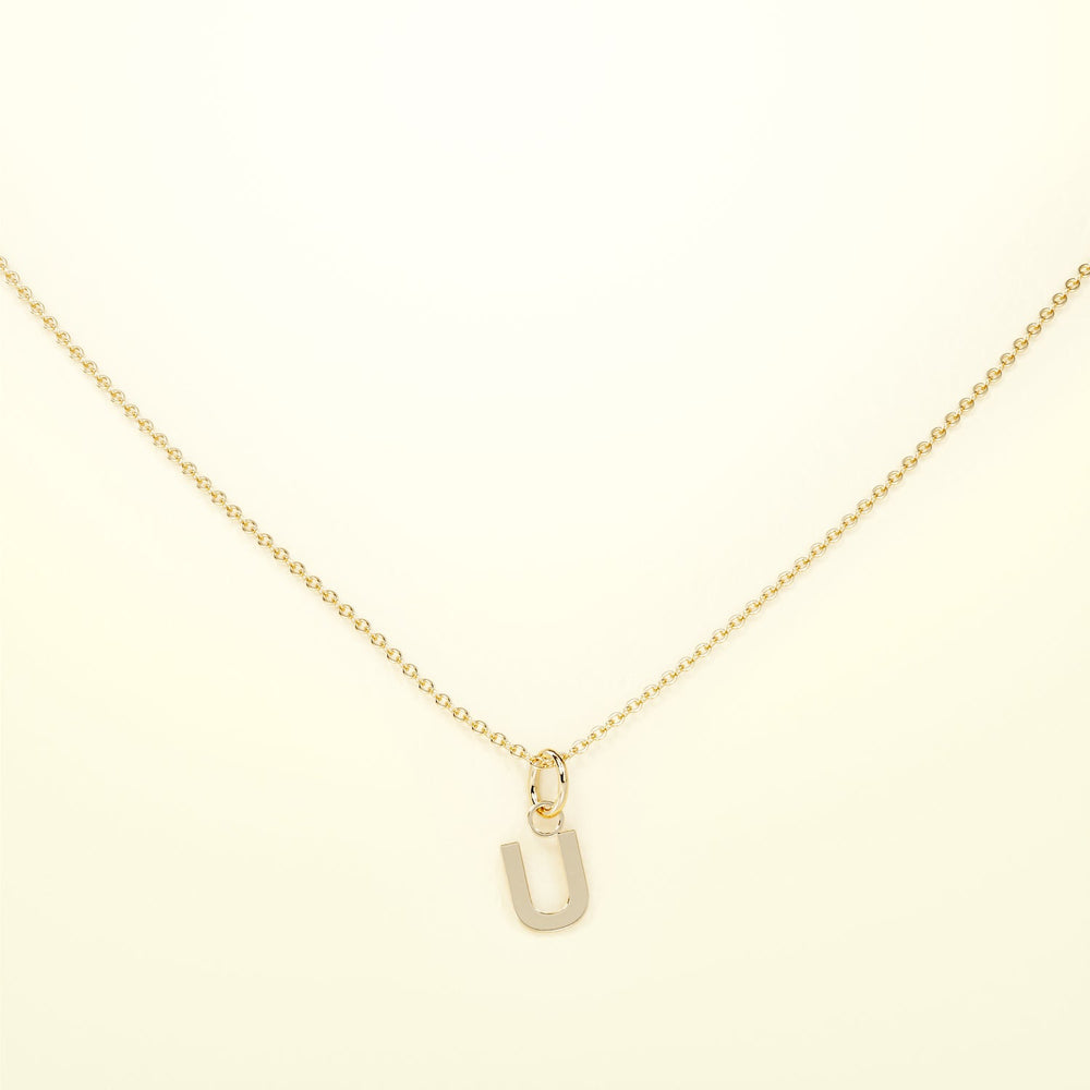 PURE Letters ohne Kette - 14K Gold