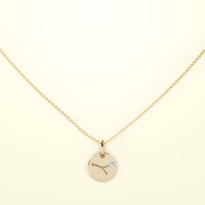 PURE Zodiac Krebs - 14K Gold - FENA daily Jewellery