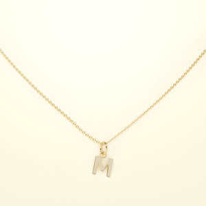 PURE Letters - 14K Gold - FENA daily Jewellery