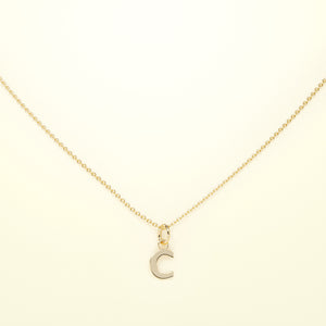 PURE Letters - 14K Gold - FENA daily Jewellery