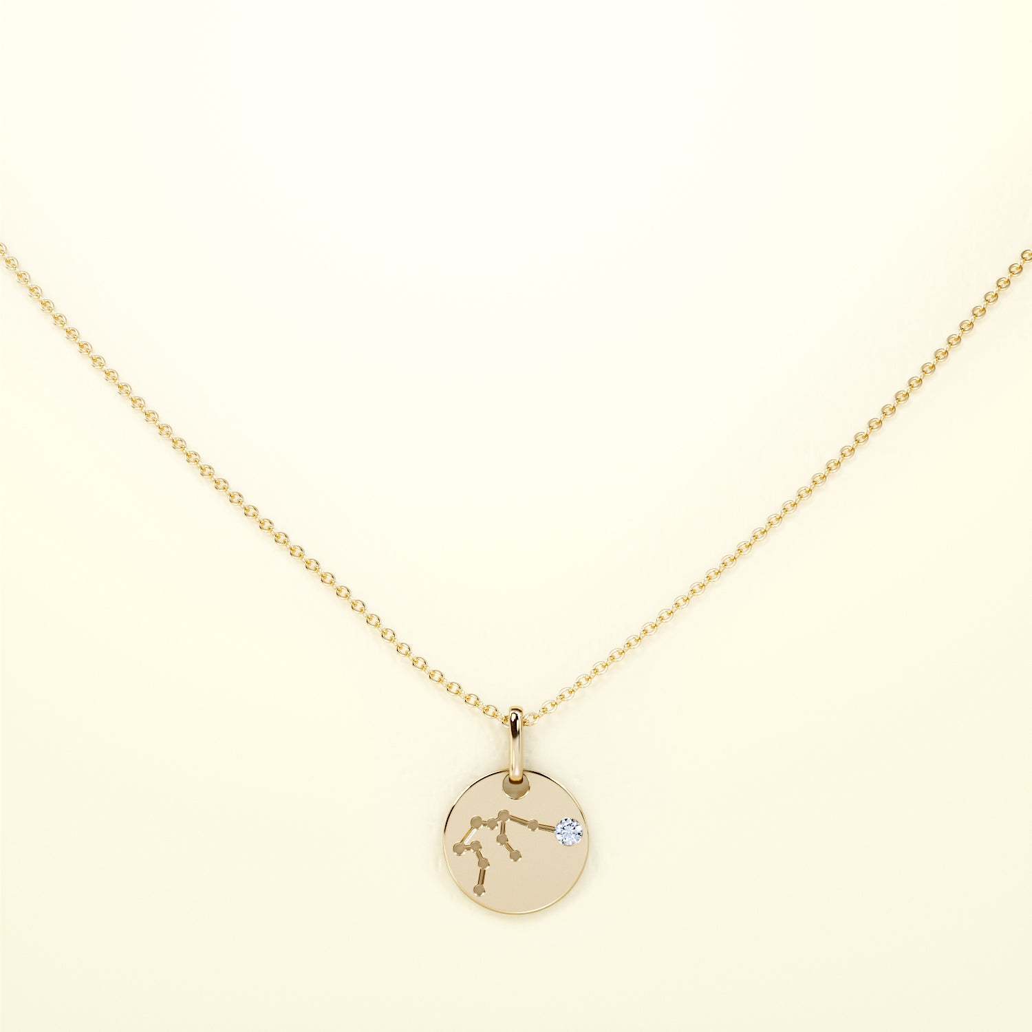 PURE Zodiac Wassermann - 14K Gold - FENA daily Jewellery