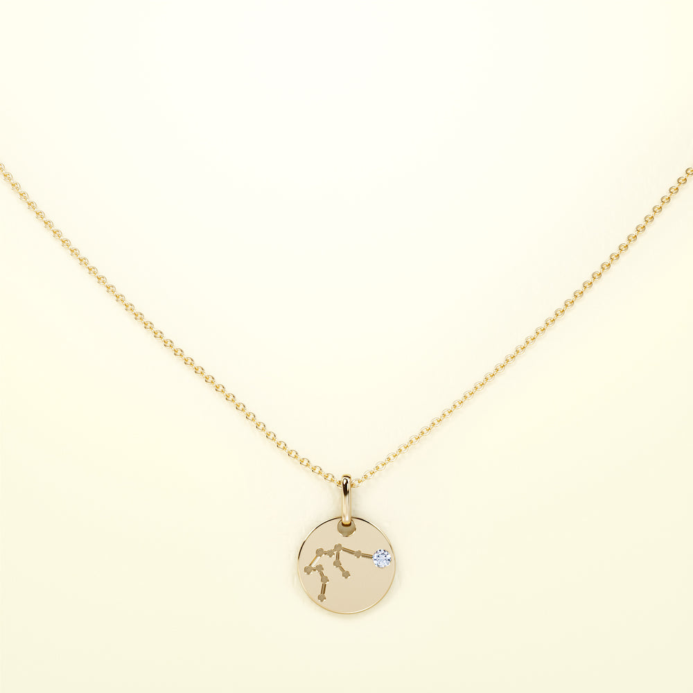 PURE Zodiac Wassermann - 14K Gold - FENA daily Jewellery