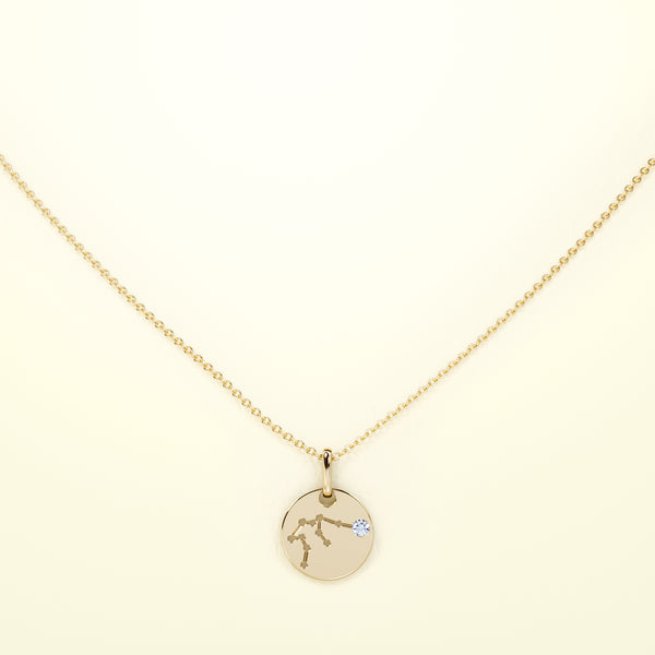 PURE Zodiac Wassermann - 14K Gold - FENA daily Jewellery