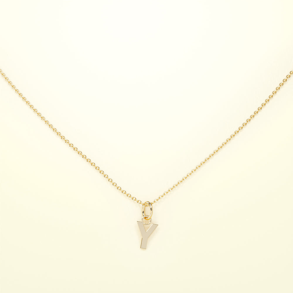 PURE Letters - 14K Gold - FENA daily Jewellery