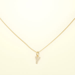 PURE Letters - 14K Gold - FENA daily Jewellery