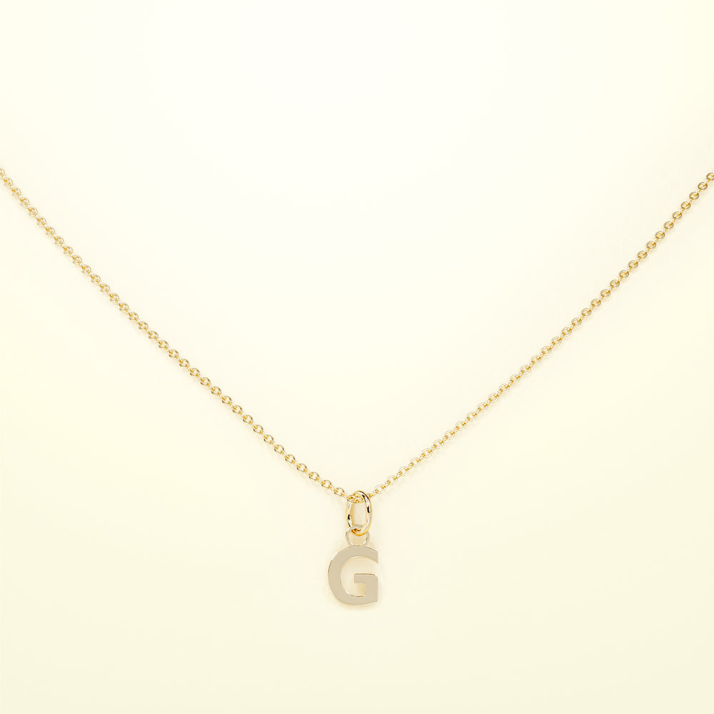 PURE Letters - 14K Gold - FENA daily Jewellery