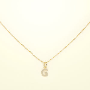 PURE Letters - 14K Gold - FENA daily Jewellery