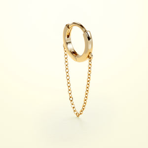 PURE Chain Hoops - 14K Gold - FENA daily Jewellery