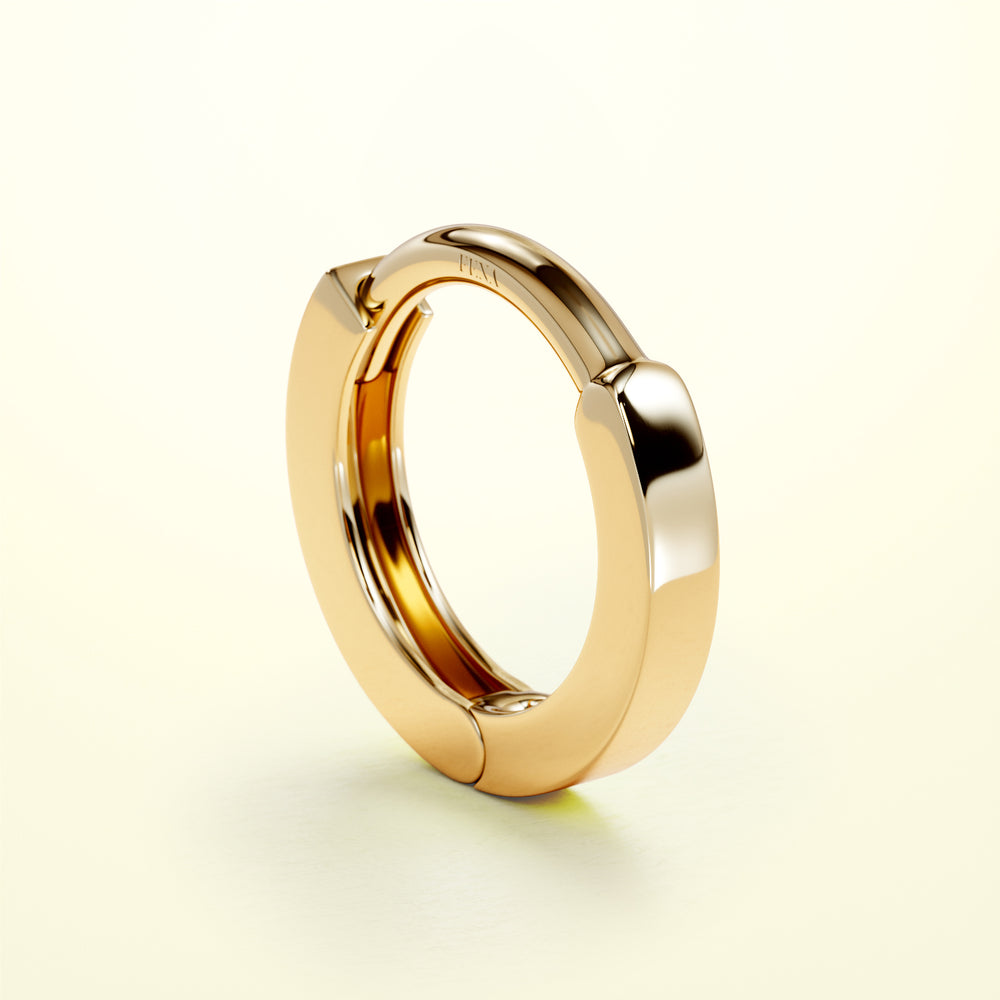 PURE Hoops small - 14K Gold