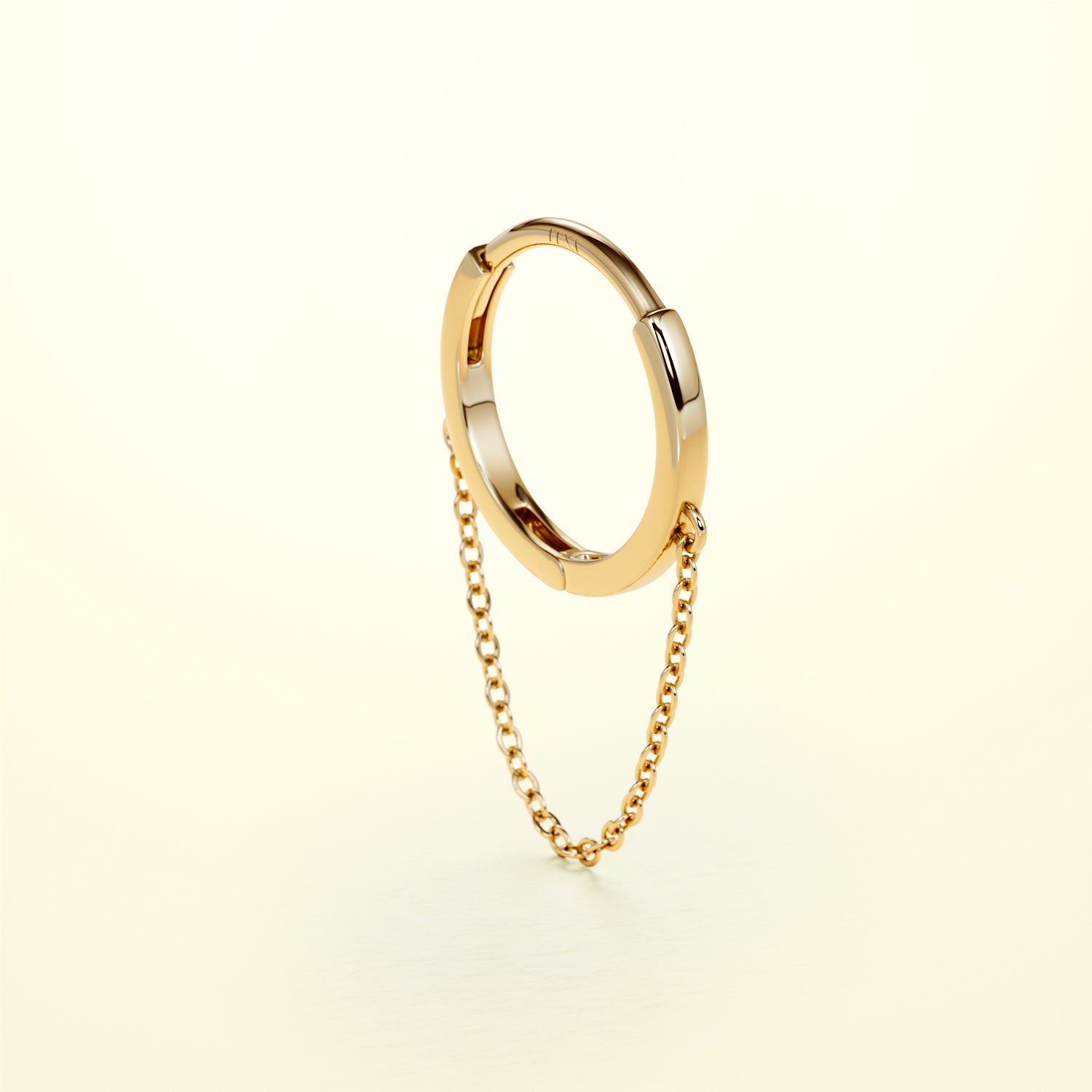 PURE Chain Hoops - 14K Gold - FENA daily Jewellery