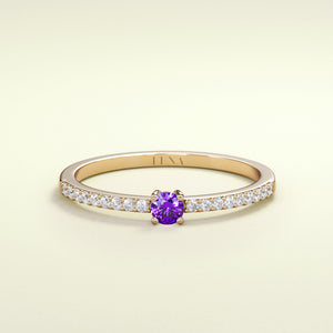 BIRTHSTONE Amethyst - Februar - FENA daily Jewellery