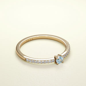 BIRTHSTONE ZIMBAQUA Aquamarin - März - FENA daily Jewellery